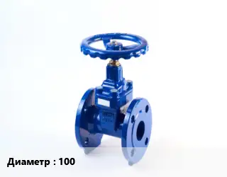 Задвижка стальная 100